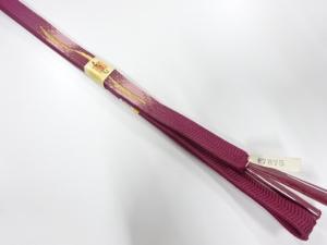 未使用品　正絹　高麗　手組帯締め